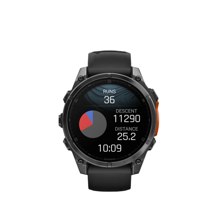 Garmin Fēnix 8 Amoled Smartwatch 47mm - Gps, Compass, Gyroscope And Barometric Altimeter Slate Grey 