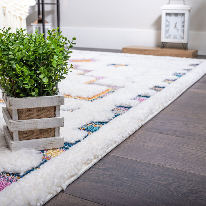 Lola Crown Shag Area Rug - 2'7\" x 8'