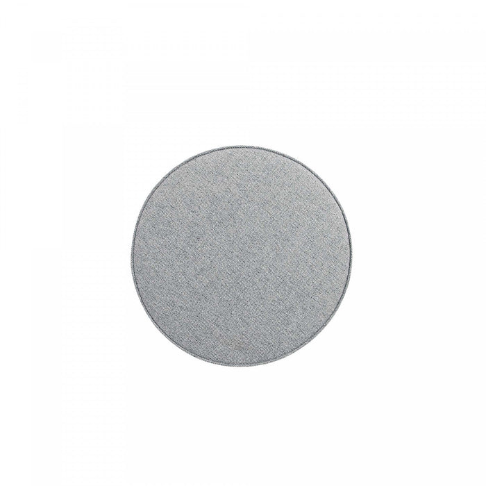 Bailey Mid-Century Modern Upholstered Accent Ottoman in Gray 