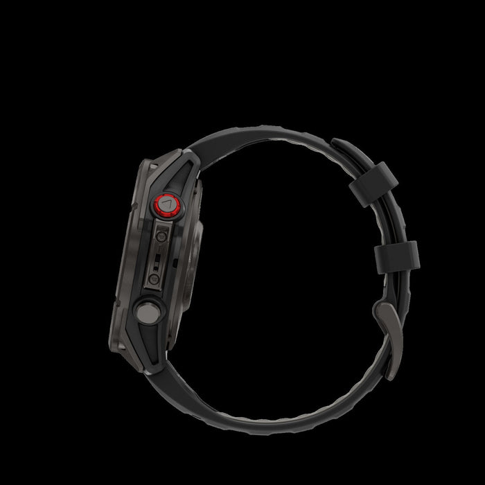 Garmin Fenix 8 Pro 47mm Carbon Multisport Smartwatch - Fitness Tracker, AMOLED Sapphire Display, LTE/Satellite Connectivity, Health Metrics, Voice Calls