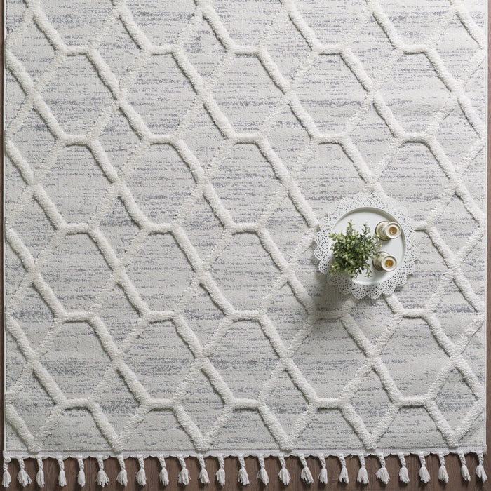 Quinto Nexus Shag Area Rug - 6'3\" x 9'