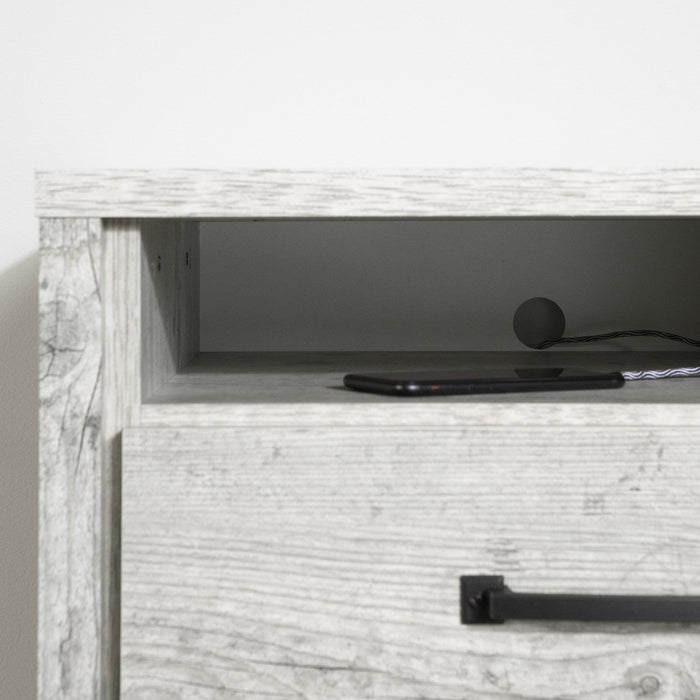 Gravity 2-drawer Nightstand - Seaside Pine 