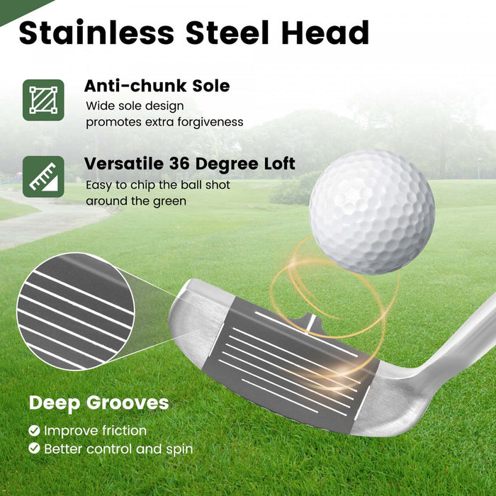 Ultimate Golf Chipper Right-handed Chipping Club Stainless Steel Head Batting Aid Line