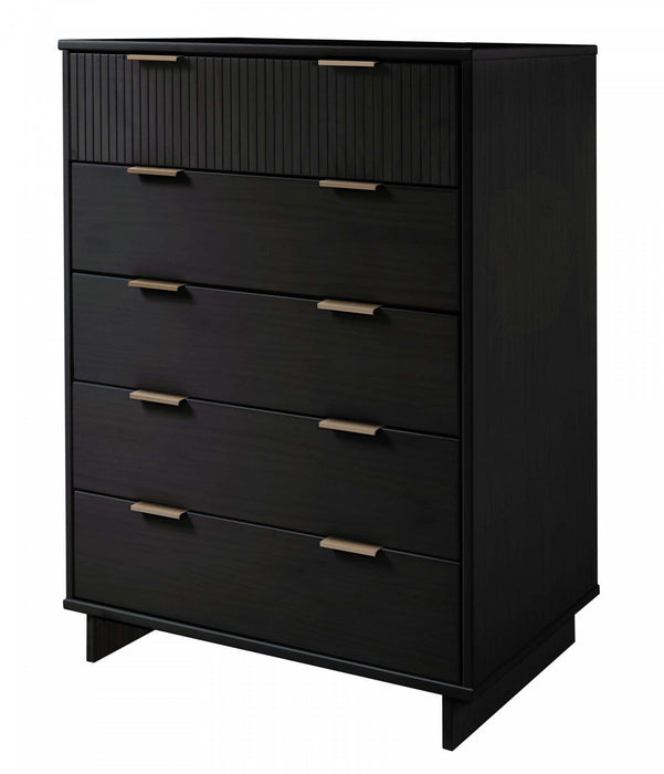 Granville Modern 2-Piece Dresser Set in Black 