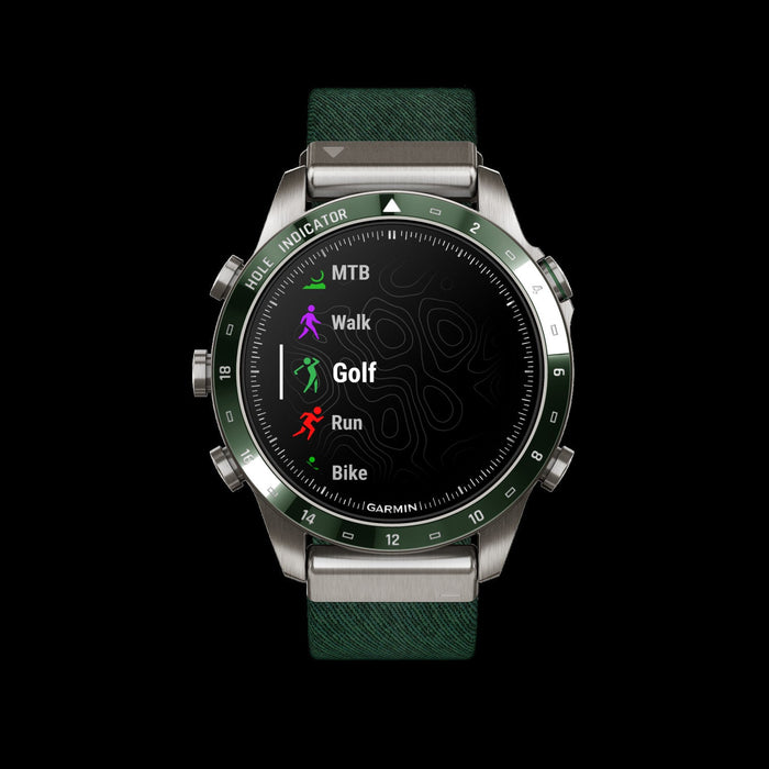 Garmin Marq® Golfer (gen 2) Luxury Smartwatch - Sailing With Amoled Display And Titanium Case