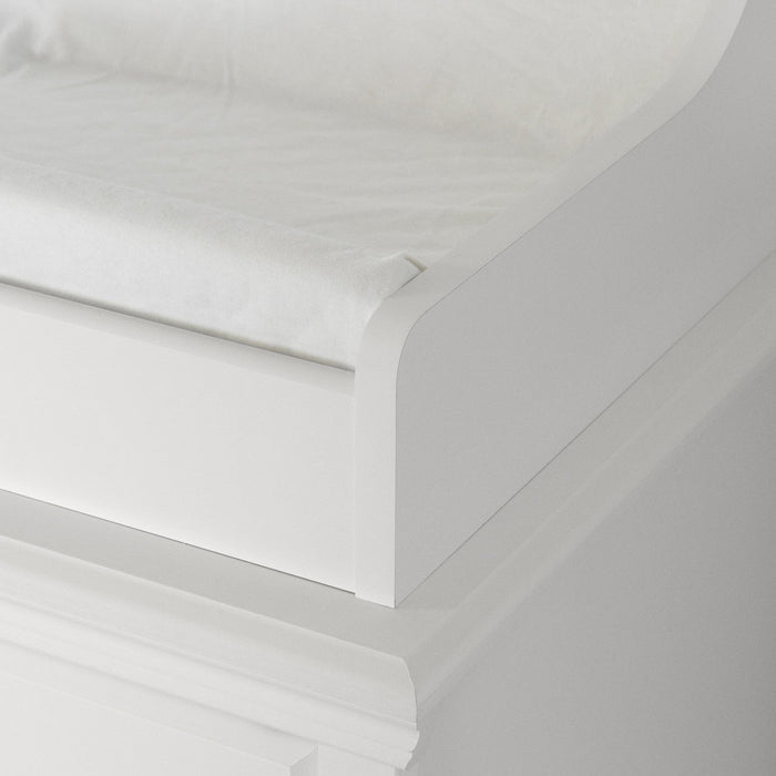Cotton Candy 3-drawer Changing Table - Pure White 