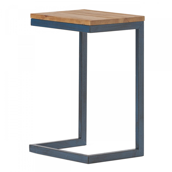 Nydia Industrial Firwood Nesting Tables Set Of 3 - Natural 
