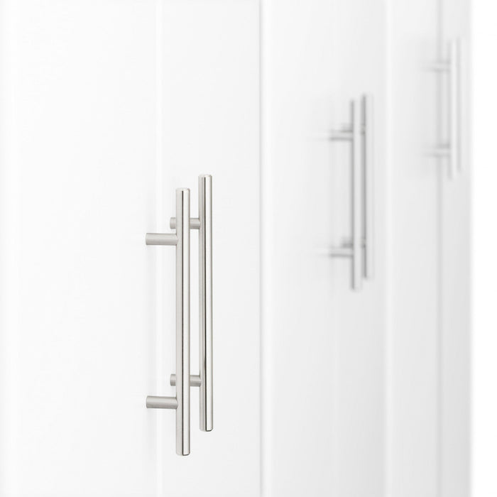 Elite 96-inch 6-piece Garage Storage Cabinet Set D - White 
