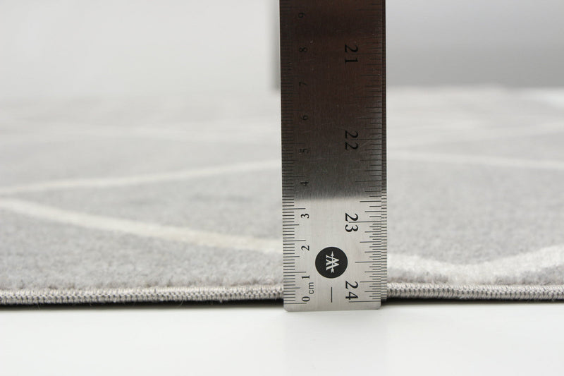 Kenza Grey Machine Washable Area Rug - 8'0\" x 10'0\"