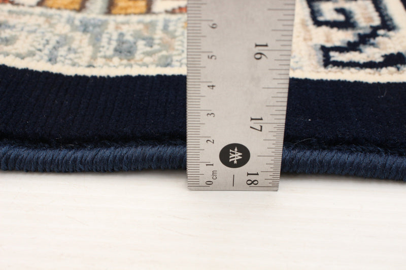 Quincy Navy-Blue Area Rug - 2'8\" x 10'0\"