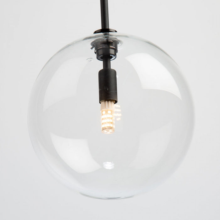 Pinpoint 1-Light Black Pendant 