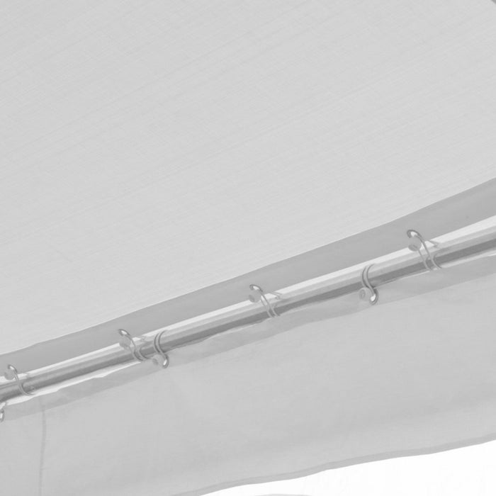 Outsunny 20' X 20' Heavy Duty Party Tent, Carport Garage Canopy, Patio Gazebo Canopy With Removable 