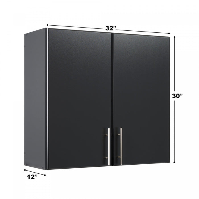 Elite 32\" Wall Cabinet - Black