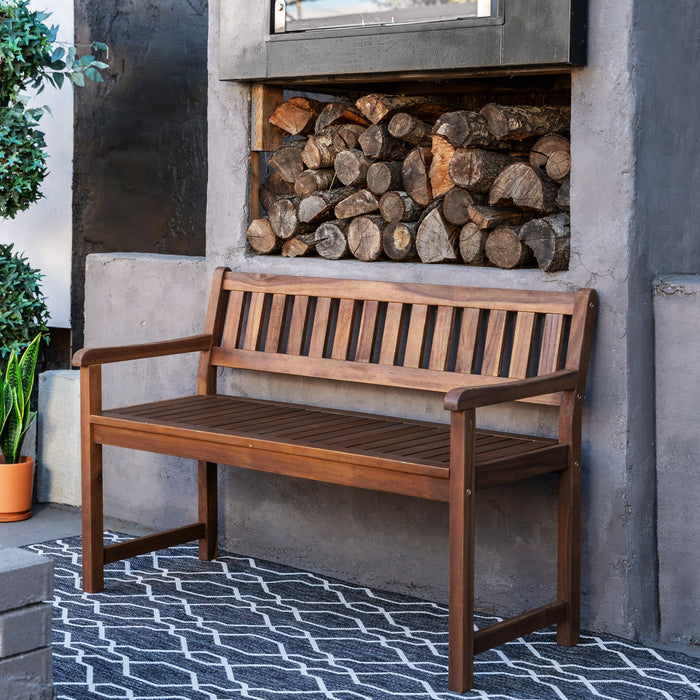 Catalan Bench Patio Seat - Teak