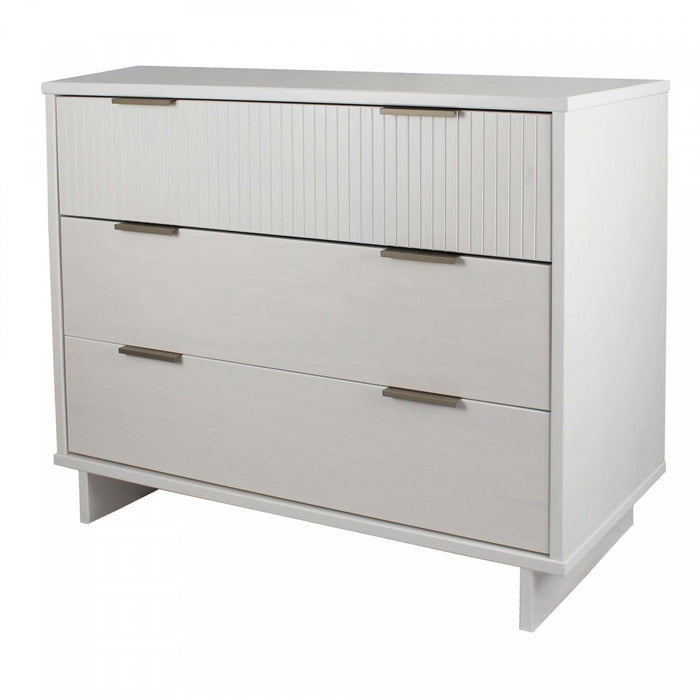 Granville Modern 2-Piece Dresser Set in White 