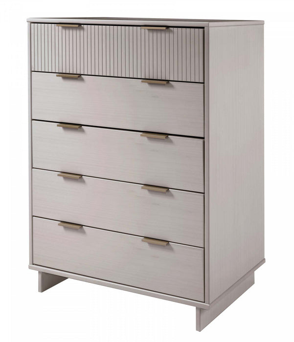 Granville Modern 2-Piece Dresser Set in Light Gray 