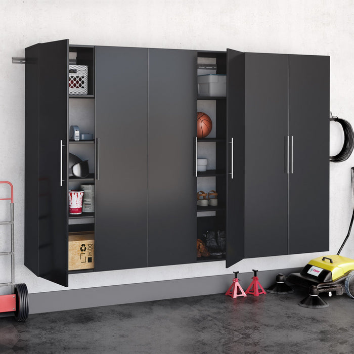 Hangups 108-inch 3-piece Garage Storage Cabinet Set E - Black 