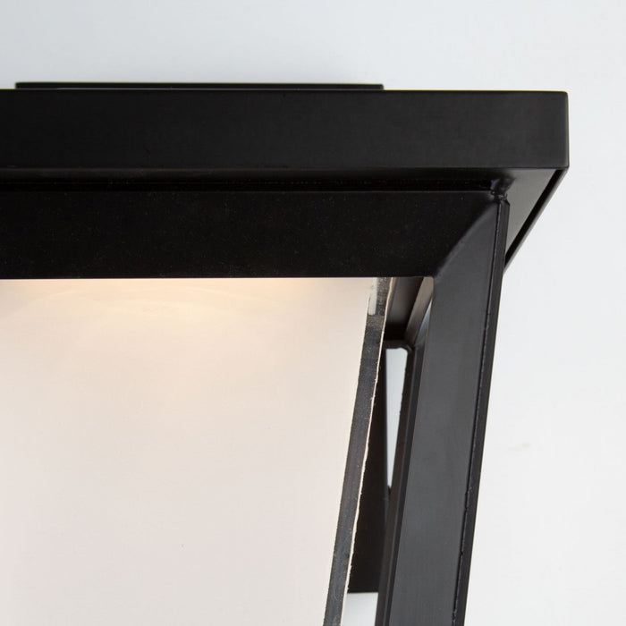Waterbury Black 15 W LED Outdoor Wall Light 