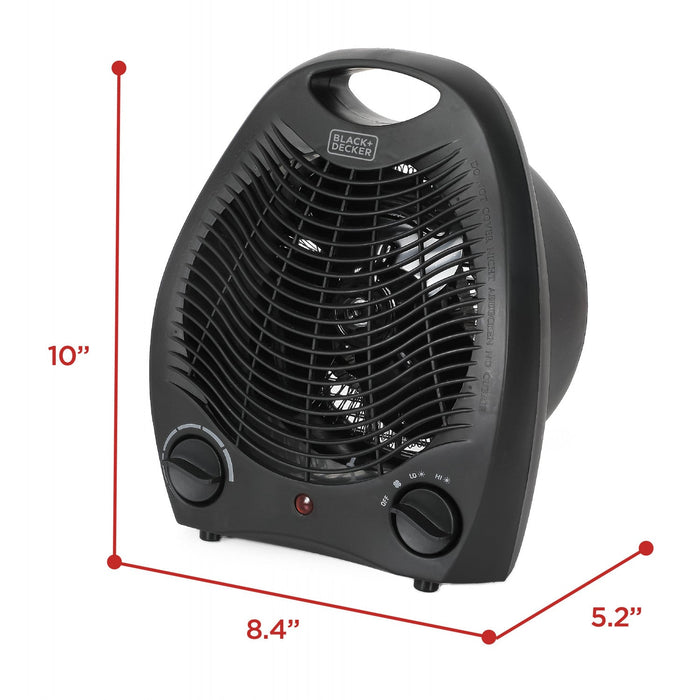 Black+Decker 10\" Personal Desktop Heater 