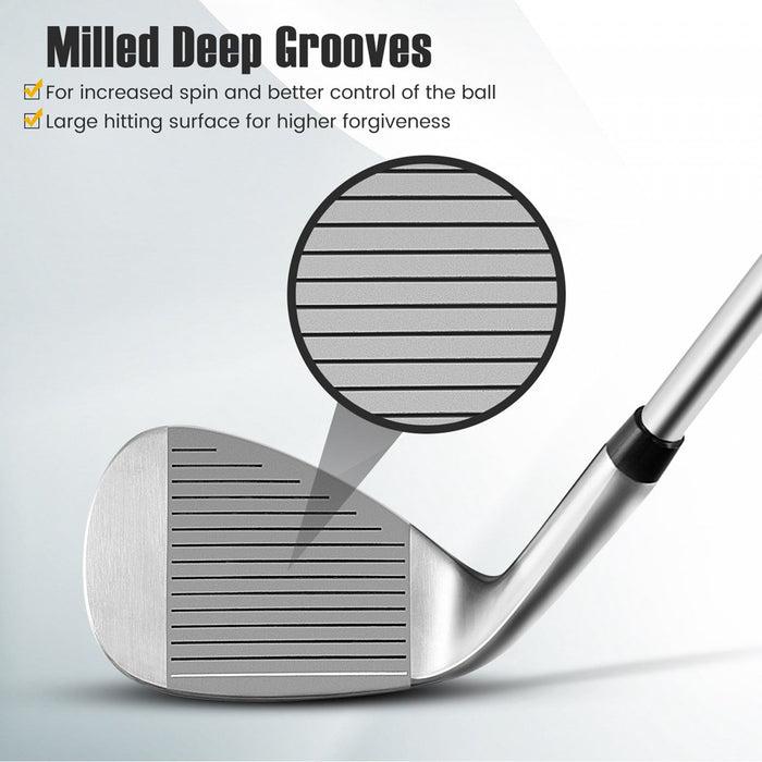 Ultimate Golf Wedge 60 Degree Sand Wedge Lob Wedge High Loft Golf Club Right Handed Silver