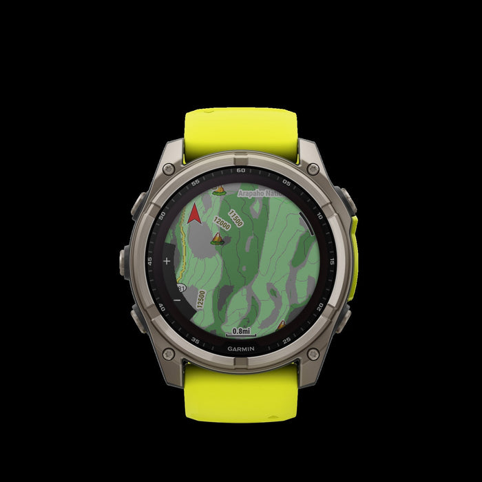 Garmin Fēnix 8 Solar Sapphire Smartwatch 51mm - Gps, Compass, Gyroscope And Barometric Altimeter 