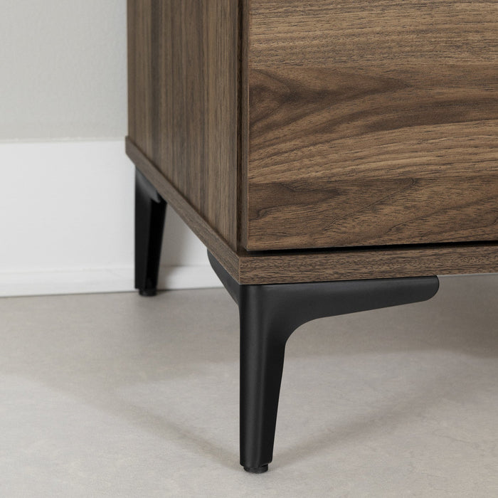 Musano 2-Drawer Nightstand - Natural Walnut