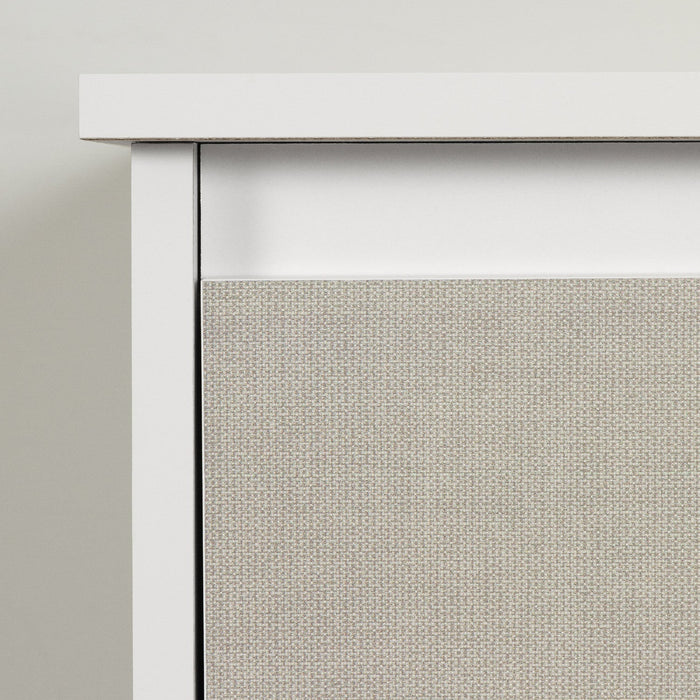 Plenny 6-Drawer Dresser - White Beige