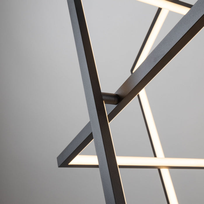 Graymar Black Integrated LED Chandelier