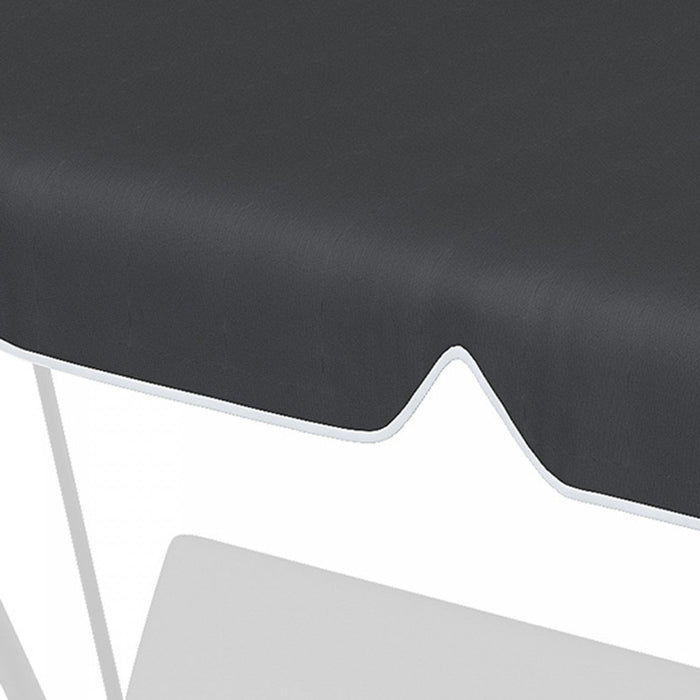 Outsunny 2 Seater Swing Canopy Replacement, Outdoor Swing Seat Top Cover, Uv50+ Sun Shade (canopy On