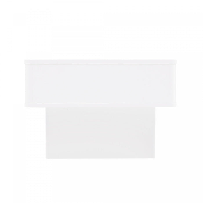 Ella Modern 47\" Coffee Table in White 