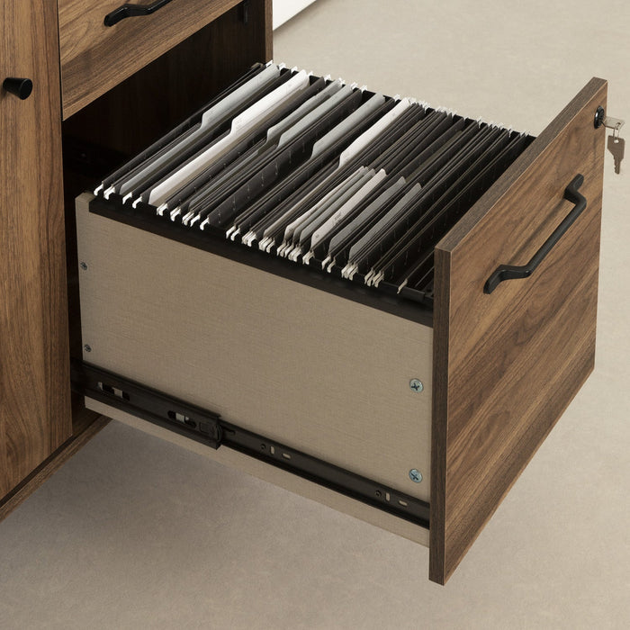 Flam Multi-Function Desk - Natural Walnut  