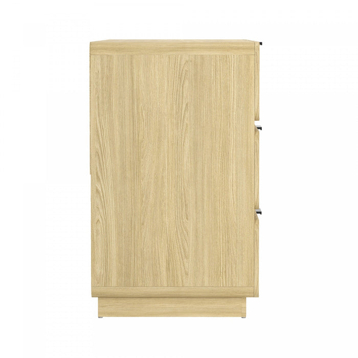Chrystie Contemporary Modern 60\" Dresser in Natural (6-Drawer) 