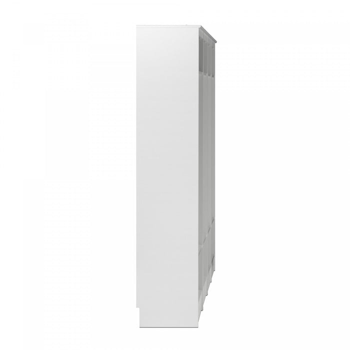3-hook Narrow Hall Tree - White (set Of 4) 