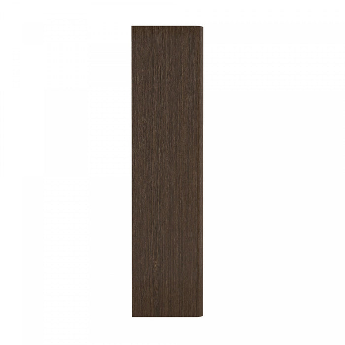 Rivington Modern 28\" Open Bookcase in Dark Walnut 