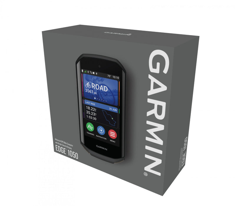 Garmin Edge 1050 Premium Cycling Computer - Vivid Color Touchscreen Display, Built-in Speaker, Advan