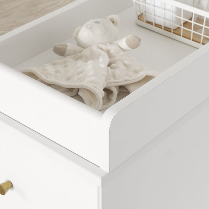 Dylane Changing Table - Pure White  