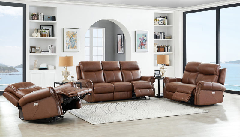 Hydeline Royce Power Recliner Chair - Brown