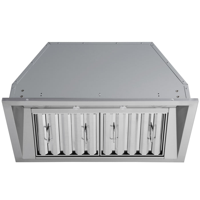 Ancona Pro 28\" Ducted Stainless Steel Insert Range Hood - AN-1329 
