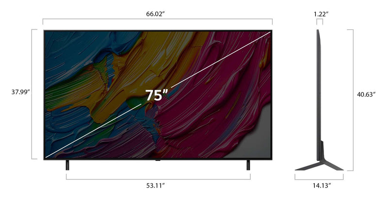 LG 75\" QNED AI QNED80 4K Smart TV (75QNED80AUA.ACC)
