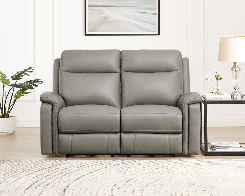 Hydeline Stanfield Power Reclining Loveseat - Grey