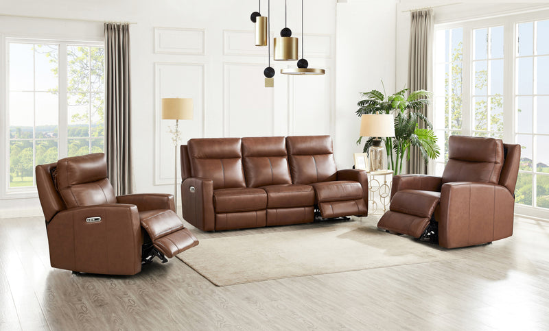Hydeline Vienna Power Recliner Chair - Brown