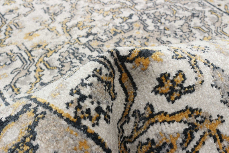 Legacy Ivory Machine Washable Area Rug - 2'6\" x 8'0\"