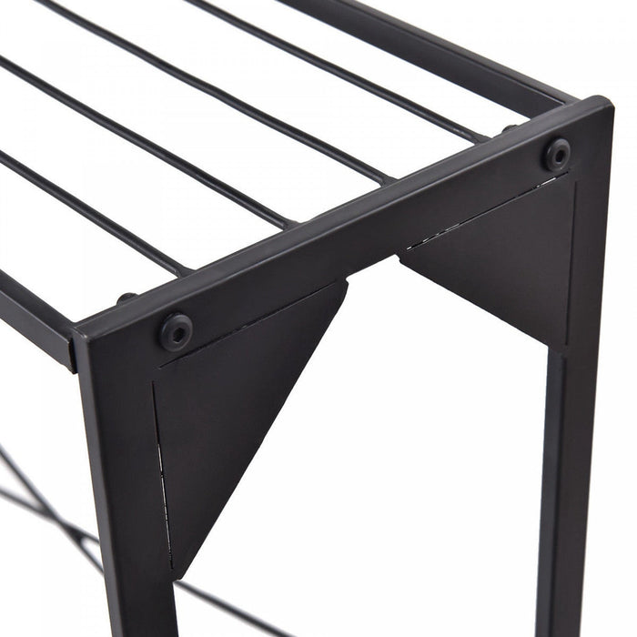 Costway 3 Tier Shelf Flower Plant Display Stand Rack Large Metal Heavy Duty