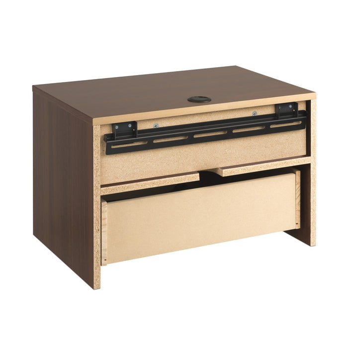 Floating Shelf with Drawer - Espresso