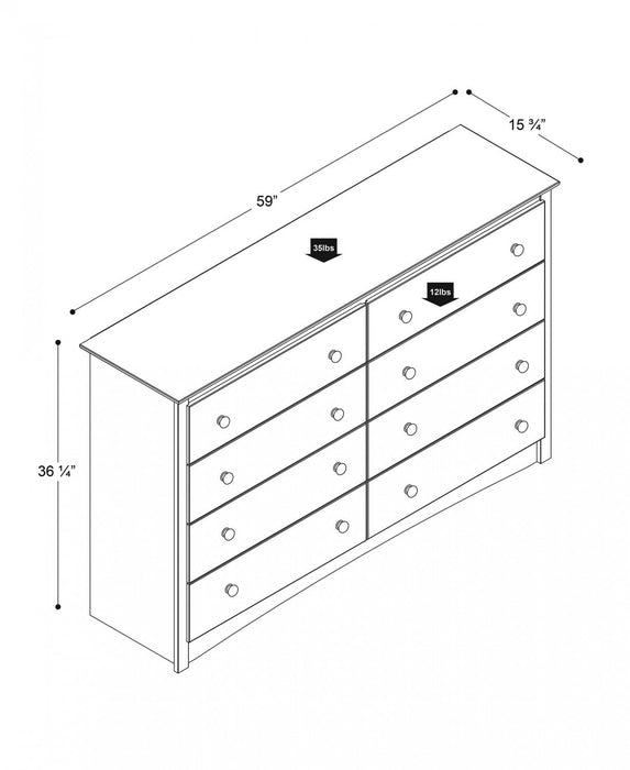 Fremont 8-Drawer Dresser - Espresso