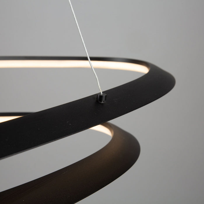Ara 45 W LED Black Pendant 