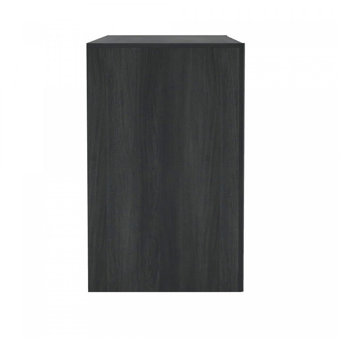Linda Modern 60\" Sideboard in Charcoal Gray Buffet 