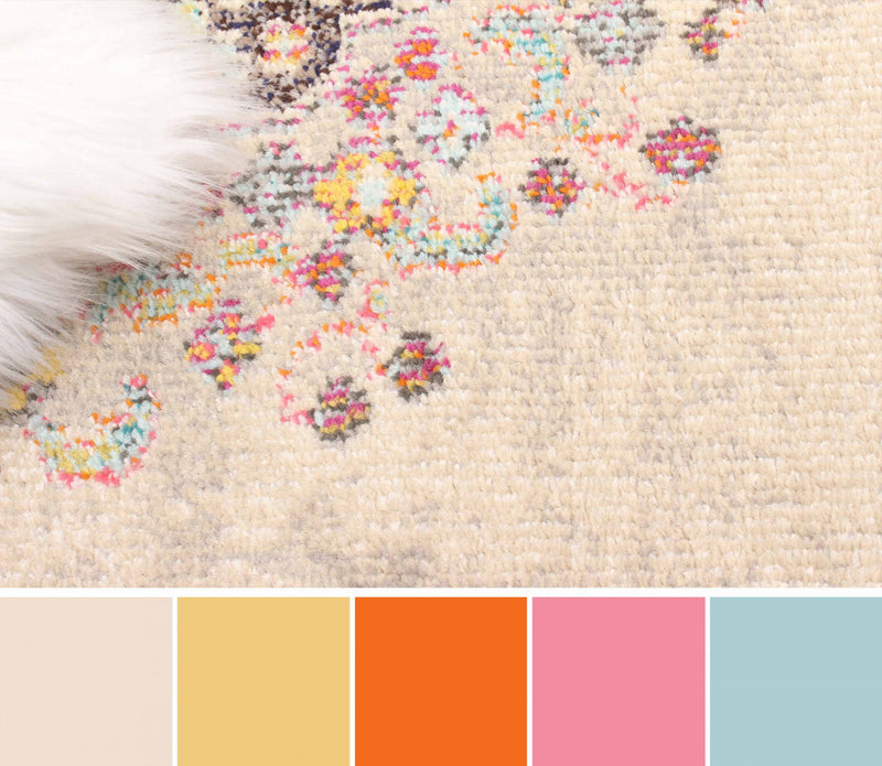 Lea Ivory Rug 5'0\" x 8'0\" 