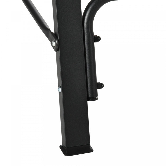 Outsunny Swing Stand, Metal Swing Frame, 528 Lbs Weight Capacity, Black