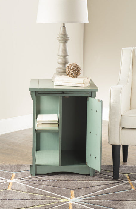 Parnell Chairside Table - Teal